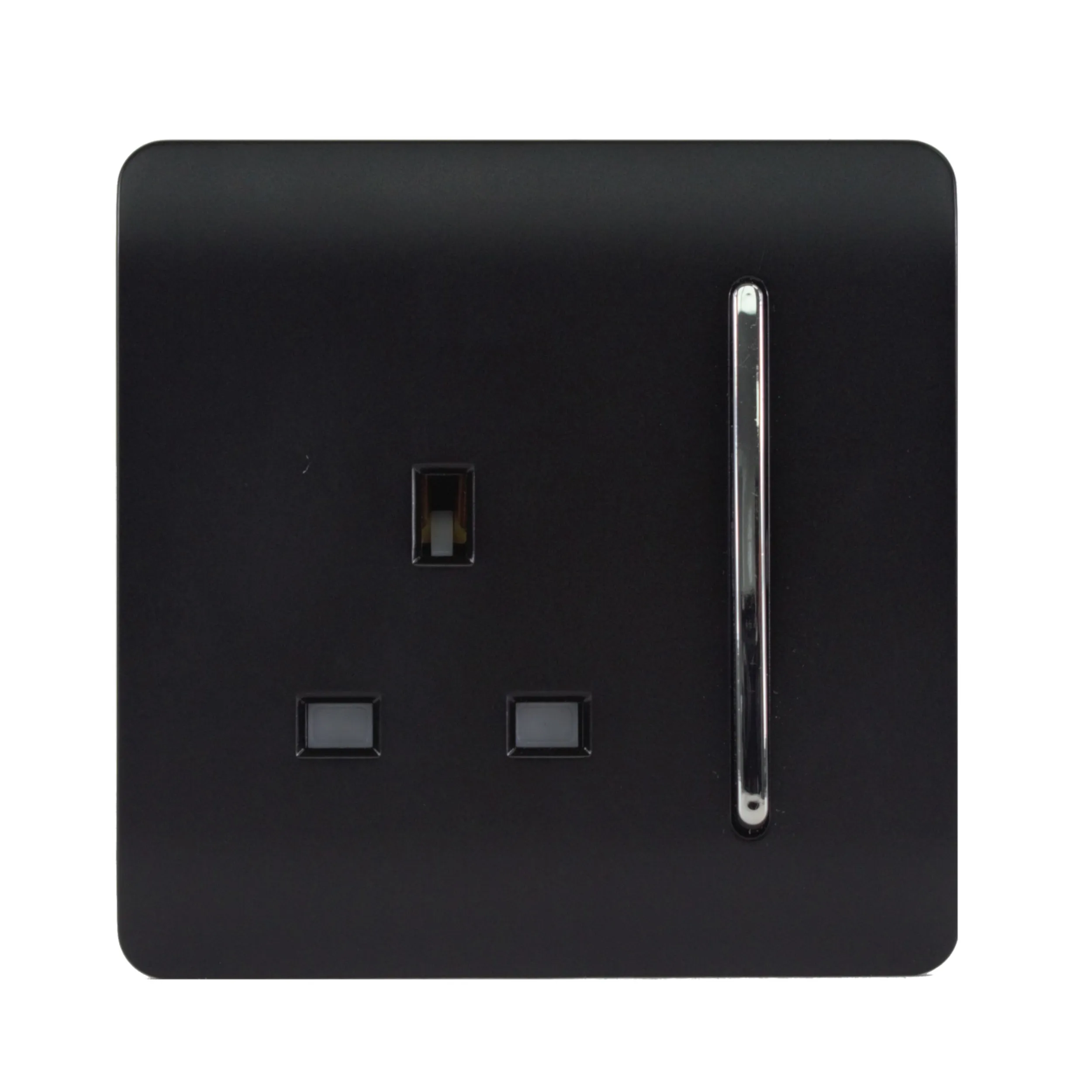 ART-SKT13MBK  1 Gang 13Amp Switched Single Socket Matt Black